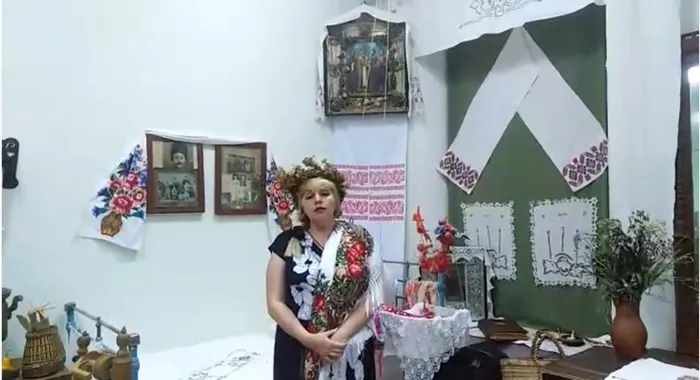 Красна изба углами . экскурсия по выставке  Кубанский край-земля родная.